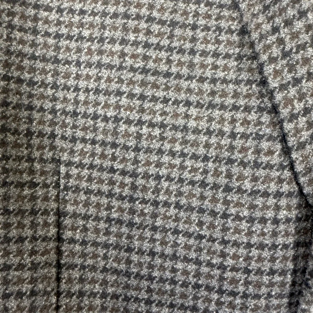 Banana Republic Blazer Mens 46 Regular Houndstooth Wool Academia Classic